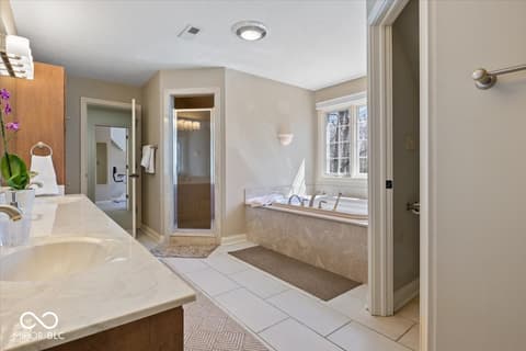 Bathroom at 9399 Irishmans Run Lane, Zionsville, IN