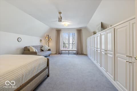 Bedroom at 9399 Irishmans Run Lane, Zionsville, IN