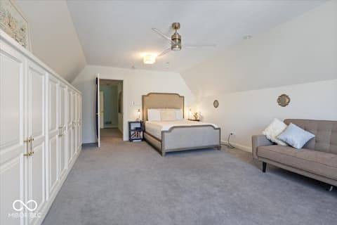 Bedroom at 9399 Irishmans Run Lane, Zionsville, IN