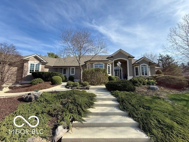 Front exterior at 3799 N Foxcliff Drive E, Martinsville, IN