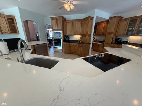 Kitchen at 3799 N Foxcliff Drive E, Martinsville, IN
