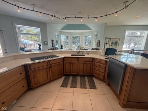 Kitchen at 3799 N Foxcliff Drive E, Martinsville, IN