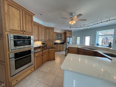 Kitchen at 3799 N Foxcliff Drive E, Martinsville, IN