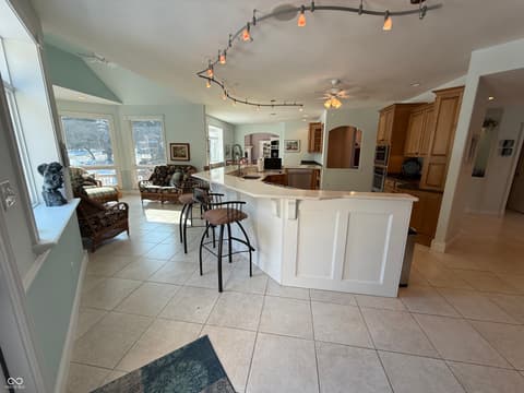 Kitchen at 3799 N Foxcliff Drive E, Martinsville, IN