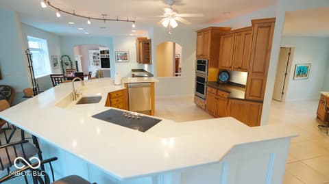 Kitchen at 3799 N Foxcliff Drive E, Martinsville, IN