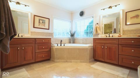 Bathroom at 3799 N Foxcliff Drive E, Martinsville, IN