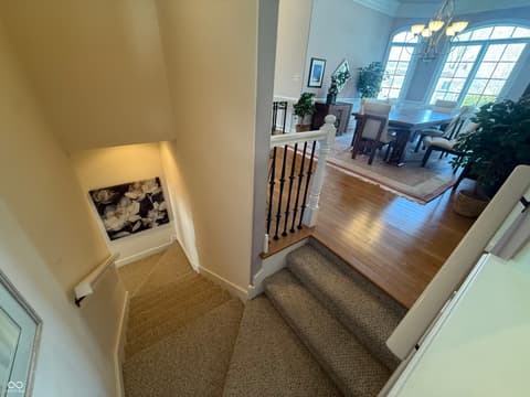 Stairs — 3799 N Foxcliff Drive E, Martinsville, IN