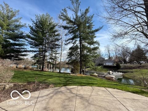 Yard at 3799 N Foxcliff Drive E, Martinsville, IN