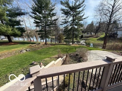 Yard at 3799 N Foxcliff Drive E, Martinsville, IN