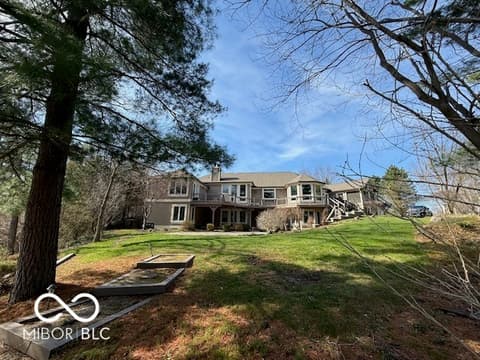 Backyard at 3799 N Foxcliff Drive E, Martinsville, IN