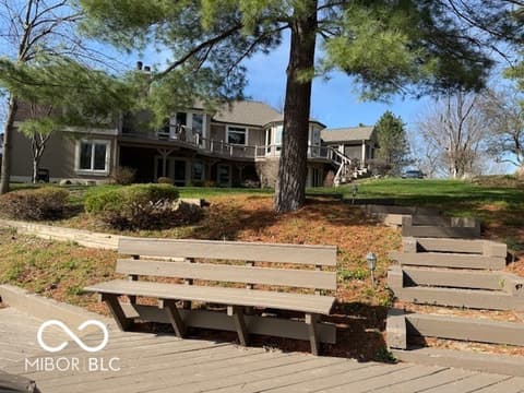 Backyard at 3799 N Foxcliff Drive E, Martinsville, IN