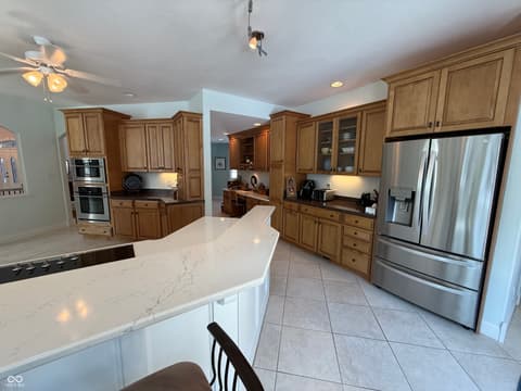 Kitchen at 3799 N Foxcliff Drive E, Martinsville, IN