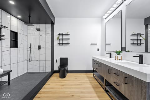 Bathroom at 8615 S 150 W, Columbus, IN