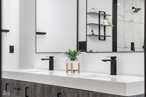 Bathroom at 8615 S 150 W, Columbus, IN