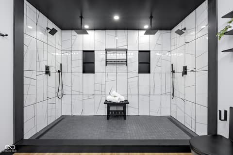Bathroom at 8615 S 150 W, Columbus, IN