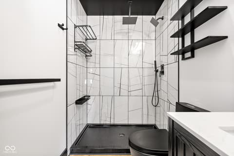 Bathroom at 8615 S 150 W, Columbus, IN