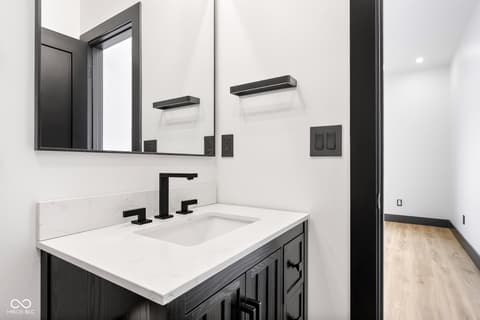 Bathroom at 8615 S 150 W, Columbus, IN