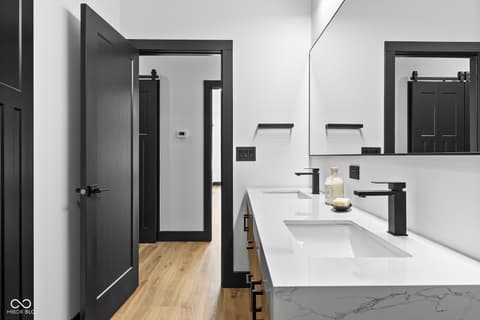 Bathroom at 8615 S 150 W, Columbus, IN