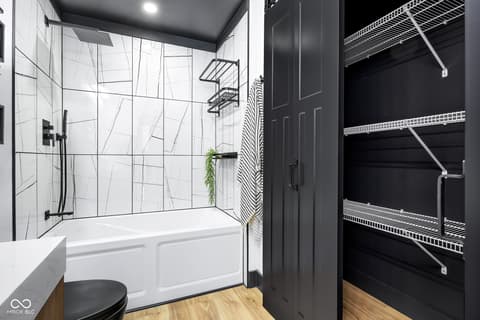 Bathroom at 8615 S 150 W, Columbus, IN