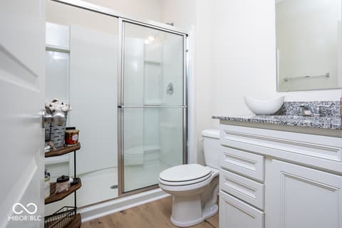 Primary bathroom at 5300 Veranda Drive, Noblesville, IN