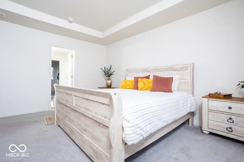 Primary bedroom at 5300 Veranda Drive, Noblesville, IN