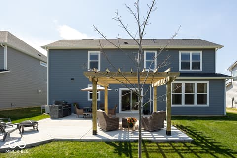 Backyard at 5300 Veranda Drive, Noblesville, IN