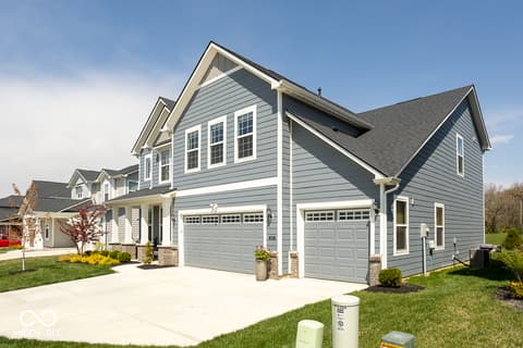 Front exterior at 5300 Veranda Drive, Noblesville, IN