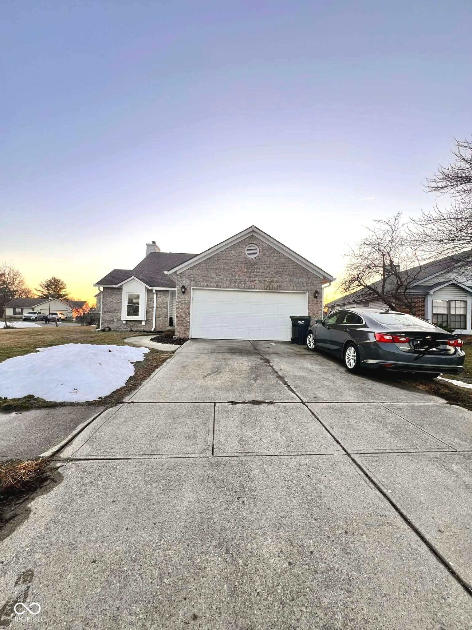 Front exterior at 126 Tracy Ridge Boulevard, Whiteland, IN