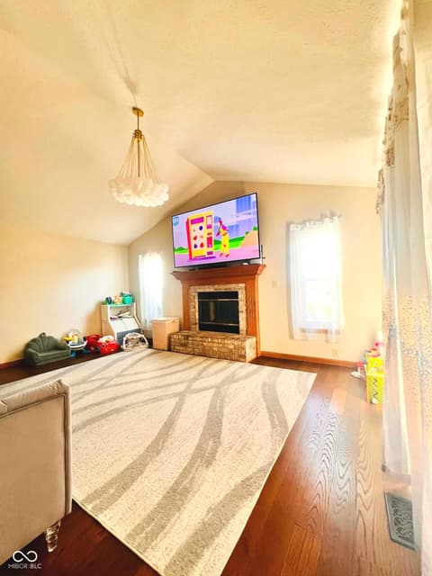 Living room at 126 Tracy Ridge Boulevard, Whiteland, IN