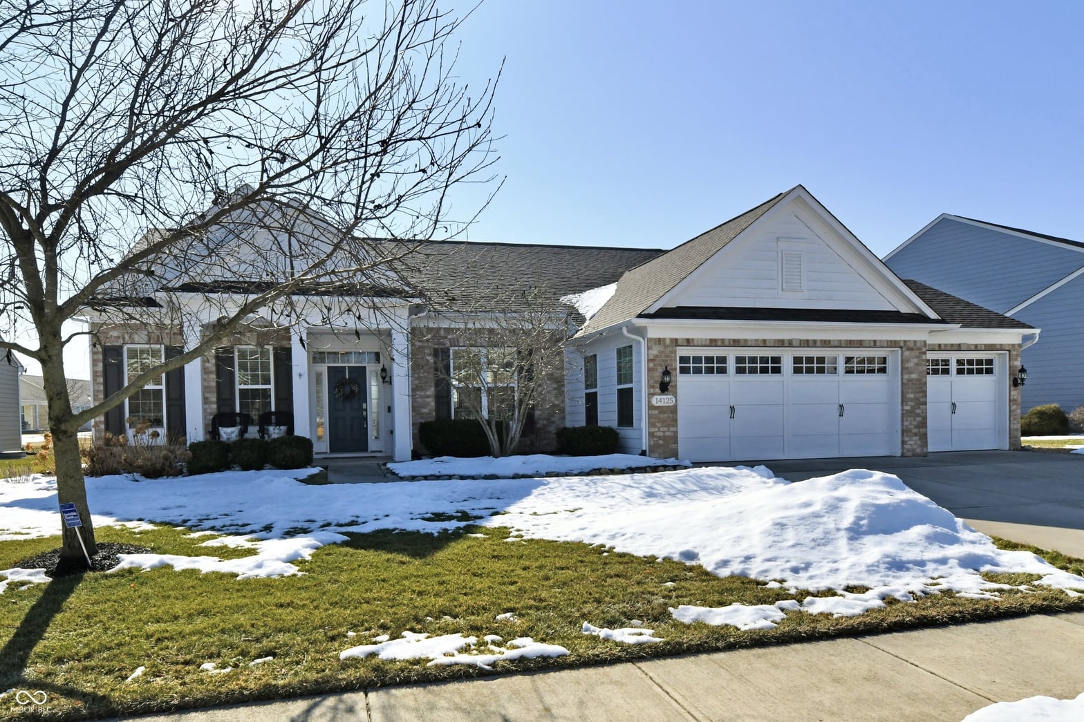 Front exterior at 14125 Bagham Drive, Fishers, IN