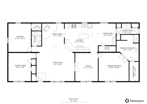 Floor Plan — 8813 W 750 N, Commiskey, IN