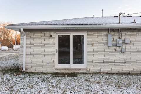 Side exterior at 1770 Horizon Lane, Indianapolis, IN