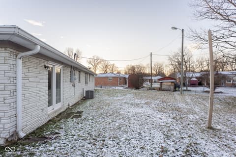 Yard at 1770 Horizon Lane, Indianapolis, IN