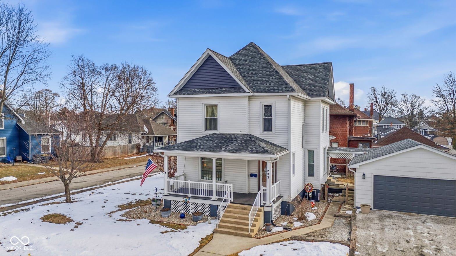 Front exterior at 233 N Conde Street, Tipton, IN