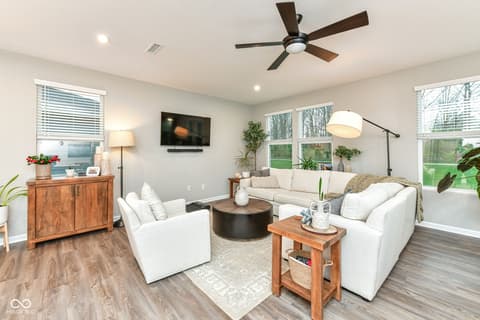 Living room at 14951 Barbaro Drive, Westfield, IN