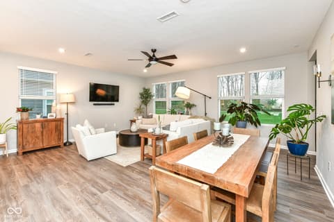 Dining room at 14951 Barbaro Drive, Westfield, IN