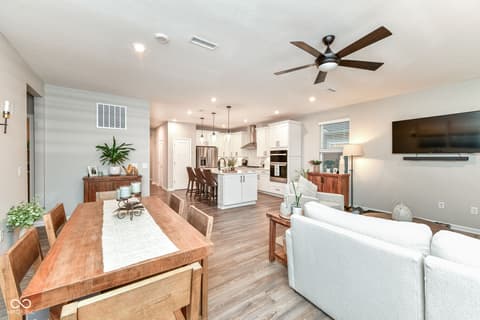 Dining room at 14951 Barbaro Drive, Westfield, IN