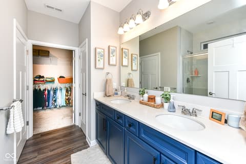 Primary bathroom at 14951 Barbaro Drive, Westfield, IN