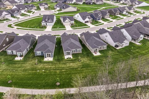 Aerial view at 14951 Barbaro Drive, Westfield, IN