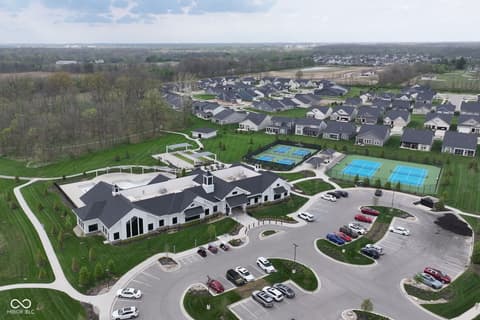 Aerial view at 14951 Barbaro Drive, Westfield, IN