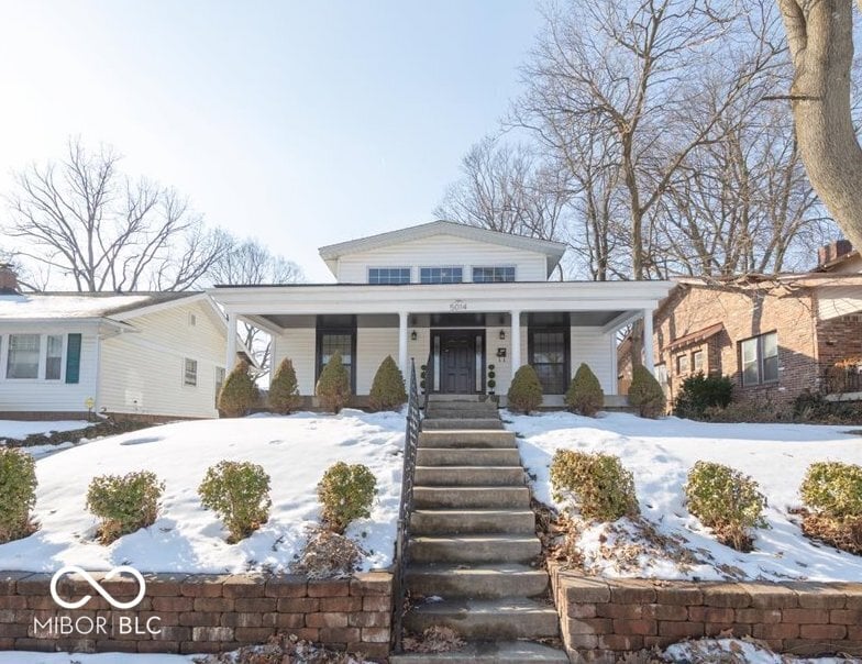 Front exterior at 5014 N Kenwood Avenue, Indianapolis, IN