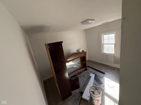 Bedroom at 707 S Warman Avenue, Indianapolis, IN