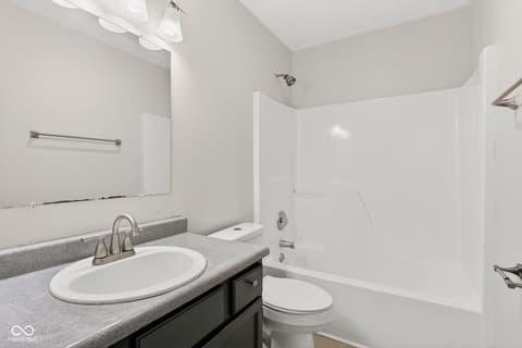 Bathroom at 5201 Mesa Verde Drive, Indianapolis, IN