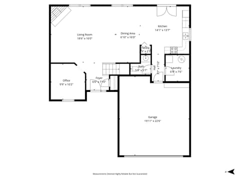 Floor Plan — 5201 Mesa Verde Drive, Indianapolis, IN