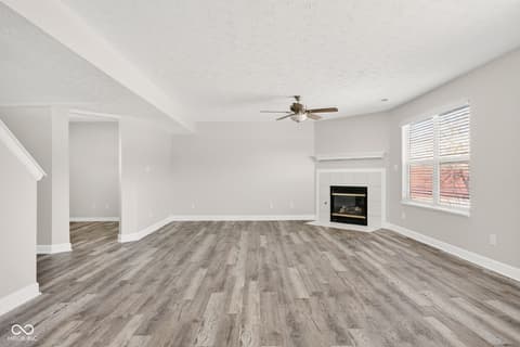 Living room at 5201 Mesa Verde Drive, Indianapolis, IN