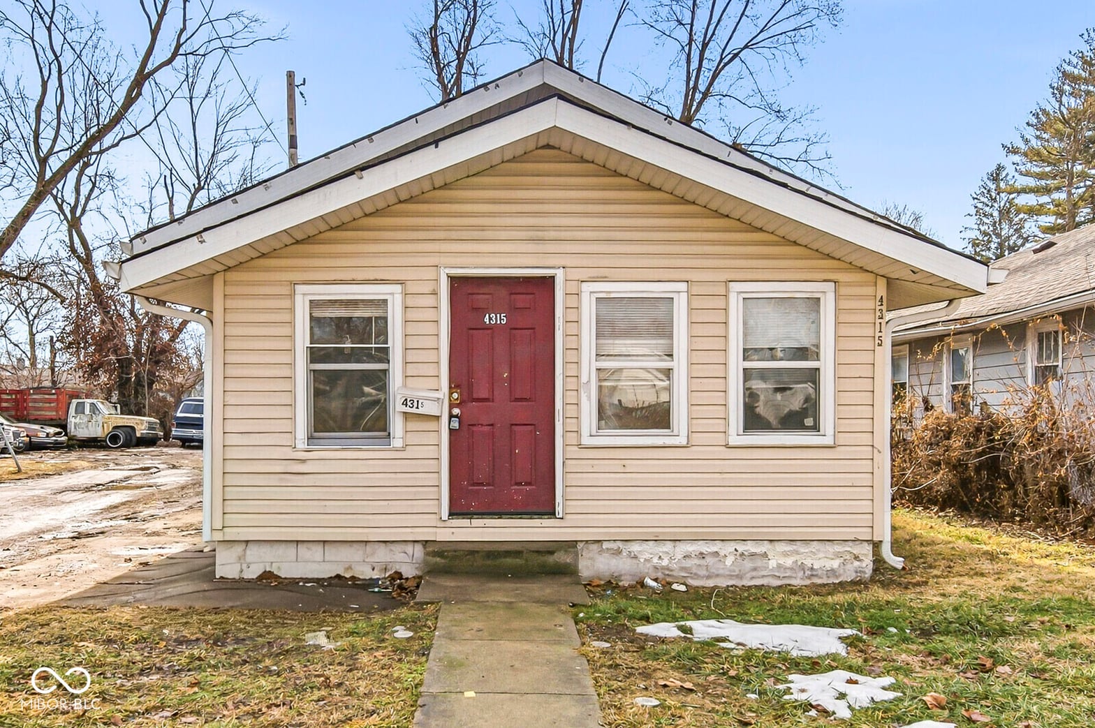 Front exterior at 4315 E 30th Street, Indianapolis, IN