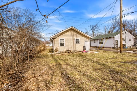 Backyard at 4315 E 30th Street, Indianapolis, IN