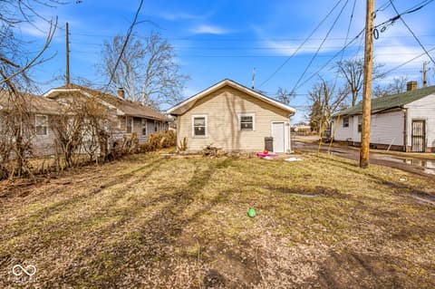 Backyard at 4315 E 30th Street, Indianapolis, IN