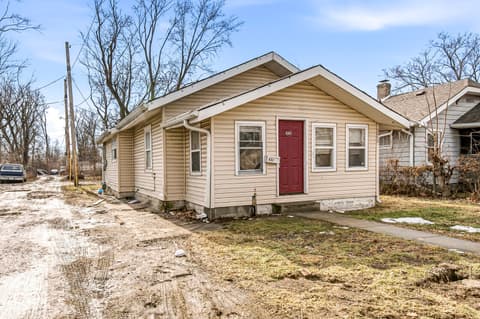 Front exterior at 4315 E 30th Street, Indianapolis, IN