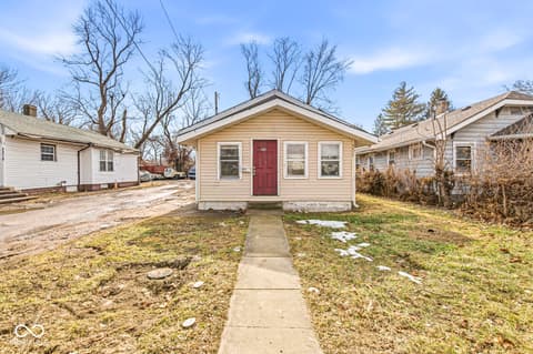 Front exterior at 4315 E 30th Street, Indianapolis, IN